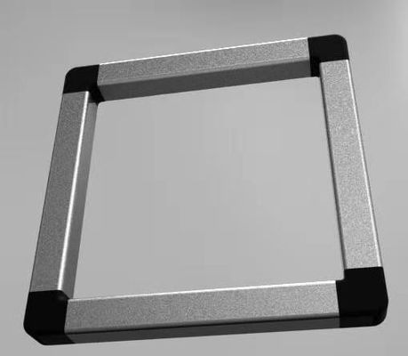 Chine Support de serviette en aluminium anticorrosion, cadre en aluminium carré pour le décapant unique fournisseur